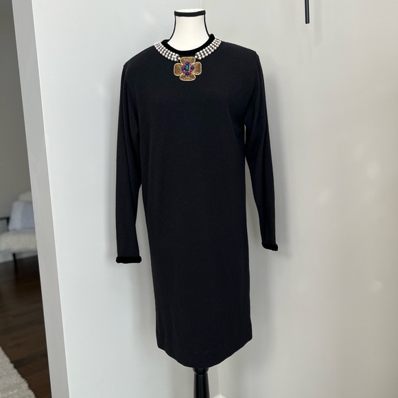 Oscar De La Renta Vintage 1984 Runway Dress - Picture 2 of 15